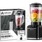 Blender Kielichowy 1500W Szklany 1,5l Bidon 600ml Ostrza Tytanowe Mocny
