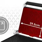 GRILL ELEKTRYCZNY GOFROWNICA OPIEKACZ TOSTER PANINI + GOFRY DUŻY MOC 2200W