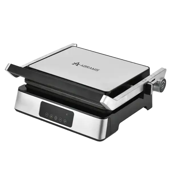 GRILL ELEKTRYCZNY GOFROWNICA OPIEKACZ TOSTER PANINI + GOFRY DUŻY MOC 2200W