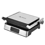 GRILL ELEKTRYCZNY GOFROWNICA OPIEKACZ TOSTER PANINI + GOFRY DUŻY MOC 2200W